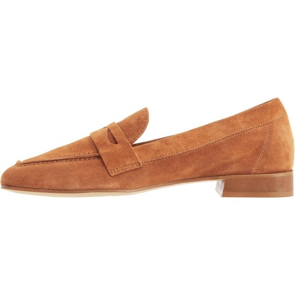 NEW LAMICA Made in Italy Zuena Driver Loafers - Suede For Women Cognac  368sn - Picture 4 of 6